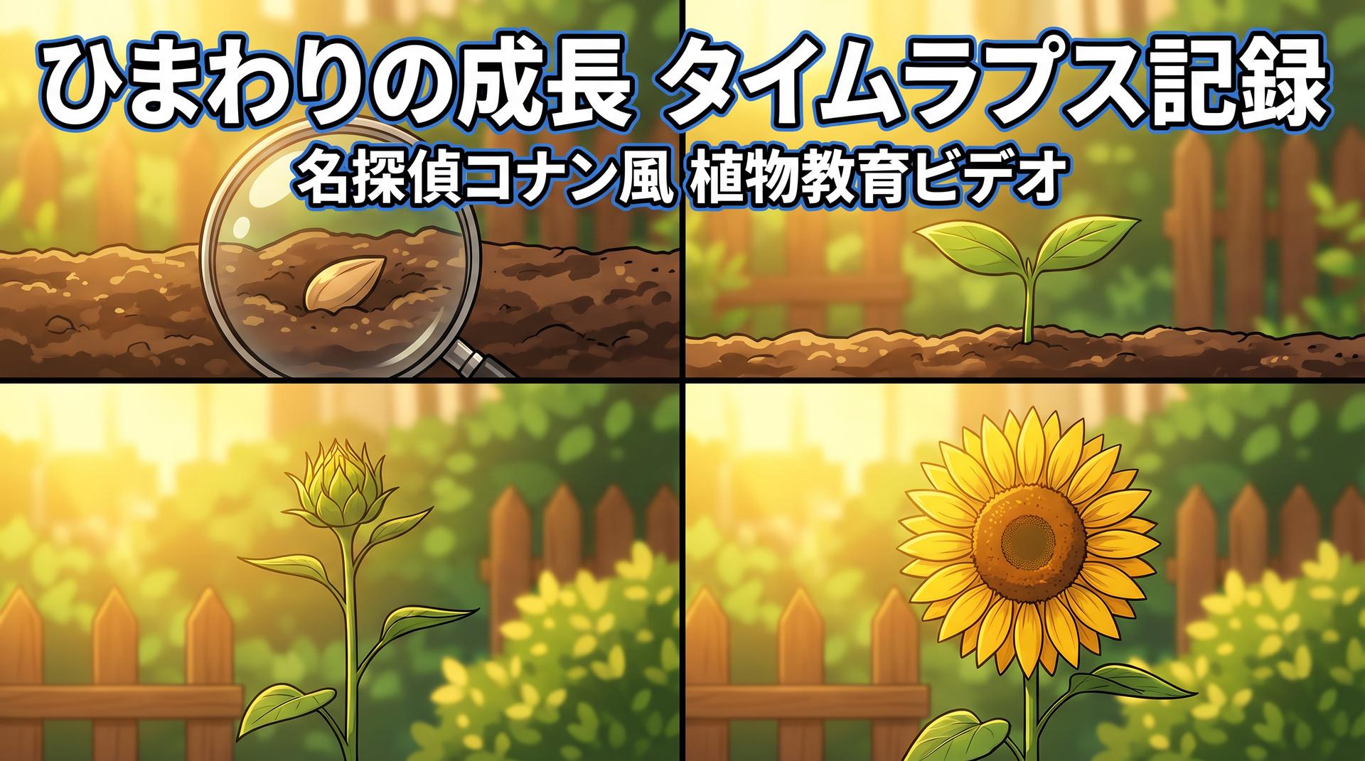 抖阴植物视频-向日葵生长延时
